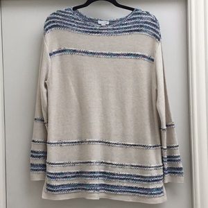 Blue striped Sweater